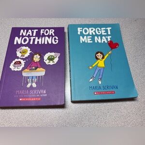 Maria Scrivan Books Nat For Nothing & Forget Me Nat English Anime Graphic Novel